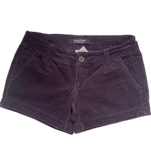 Freestyle Revolution Purple Corduroy Shorts